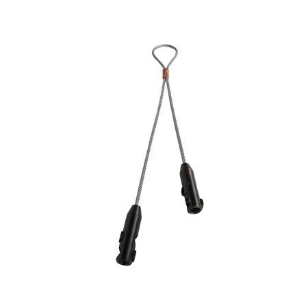CURRENT TOOLS Double Leg Cable Pulling Harness - Long 2500-1